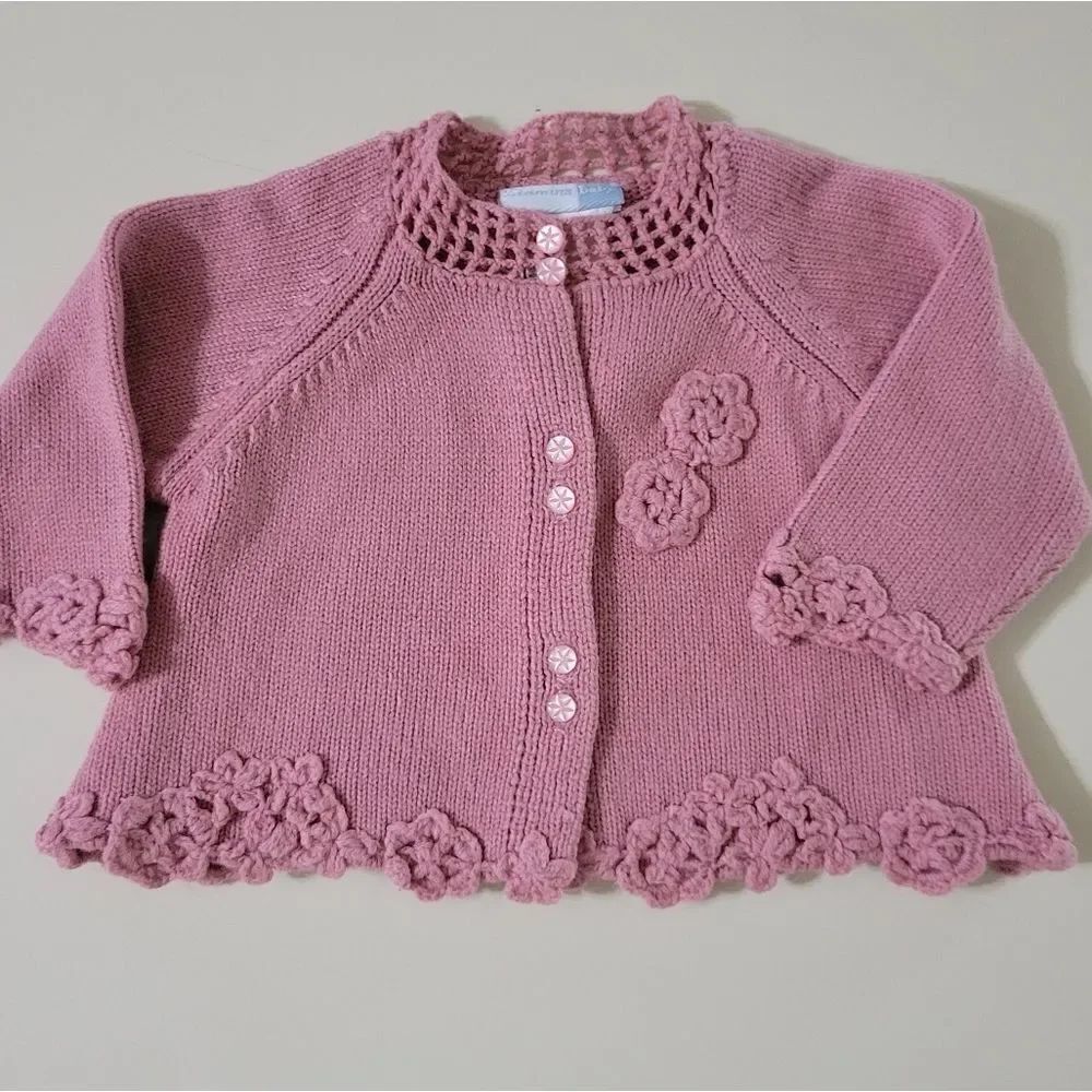 Baby Girl Sweaters - Set of 3 - Picture 2 of 16